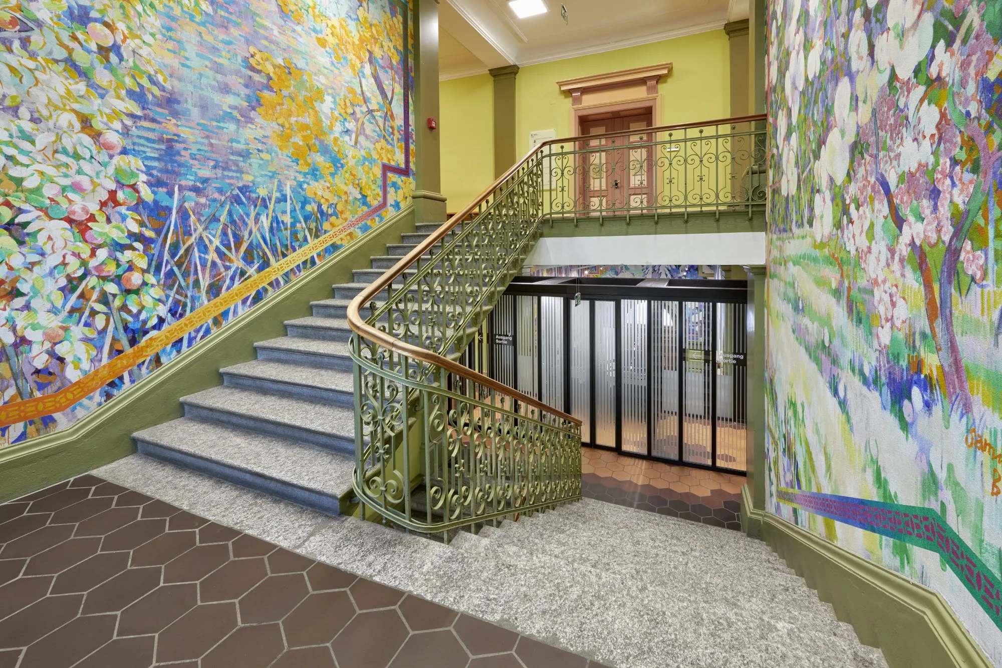 tribunal, voies d'évacuation, bienne