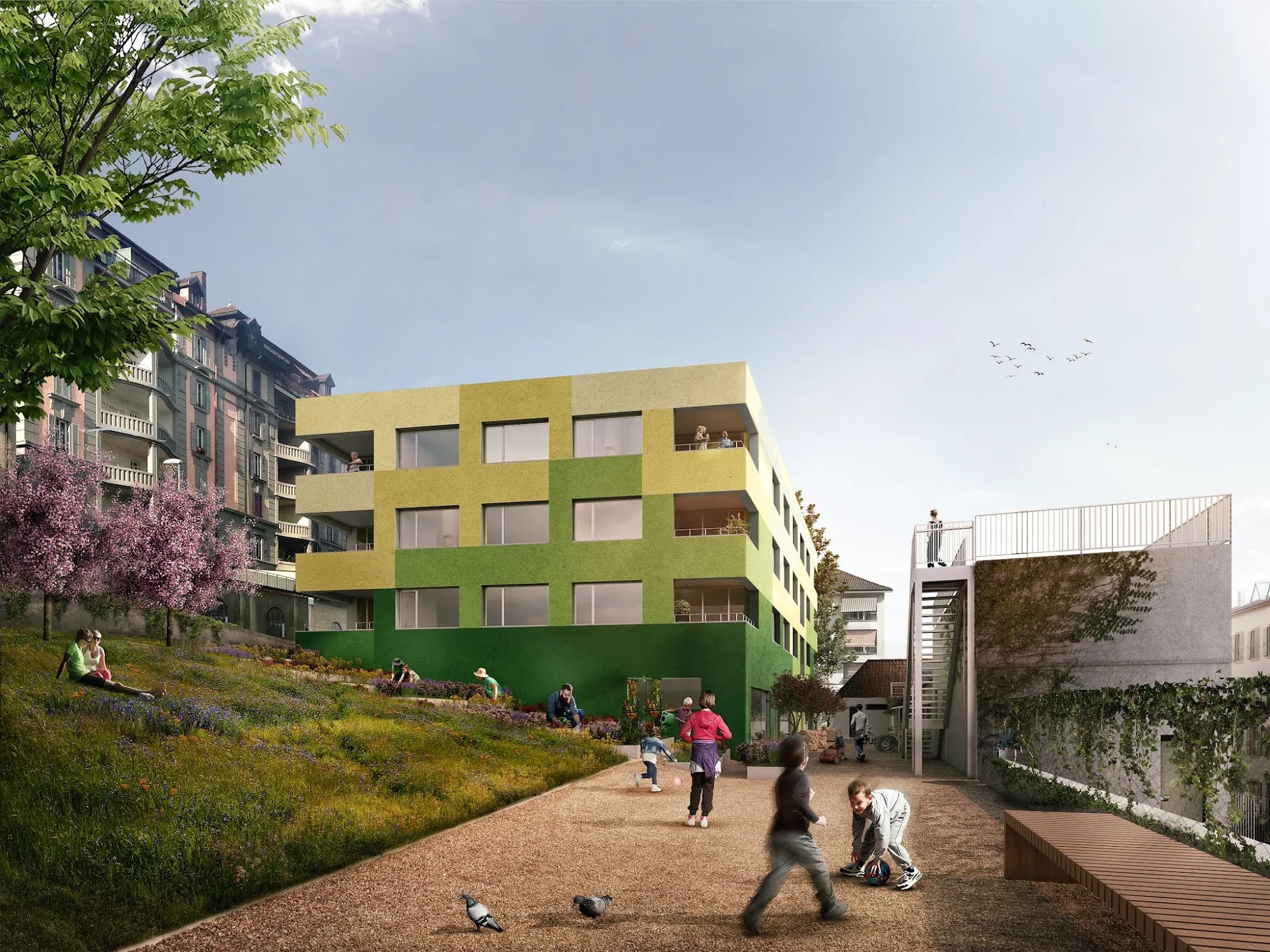 coopérative d'habitation, neuchâtel